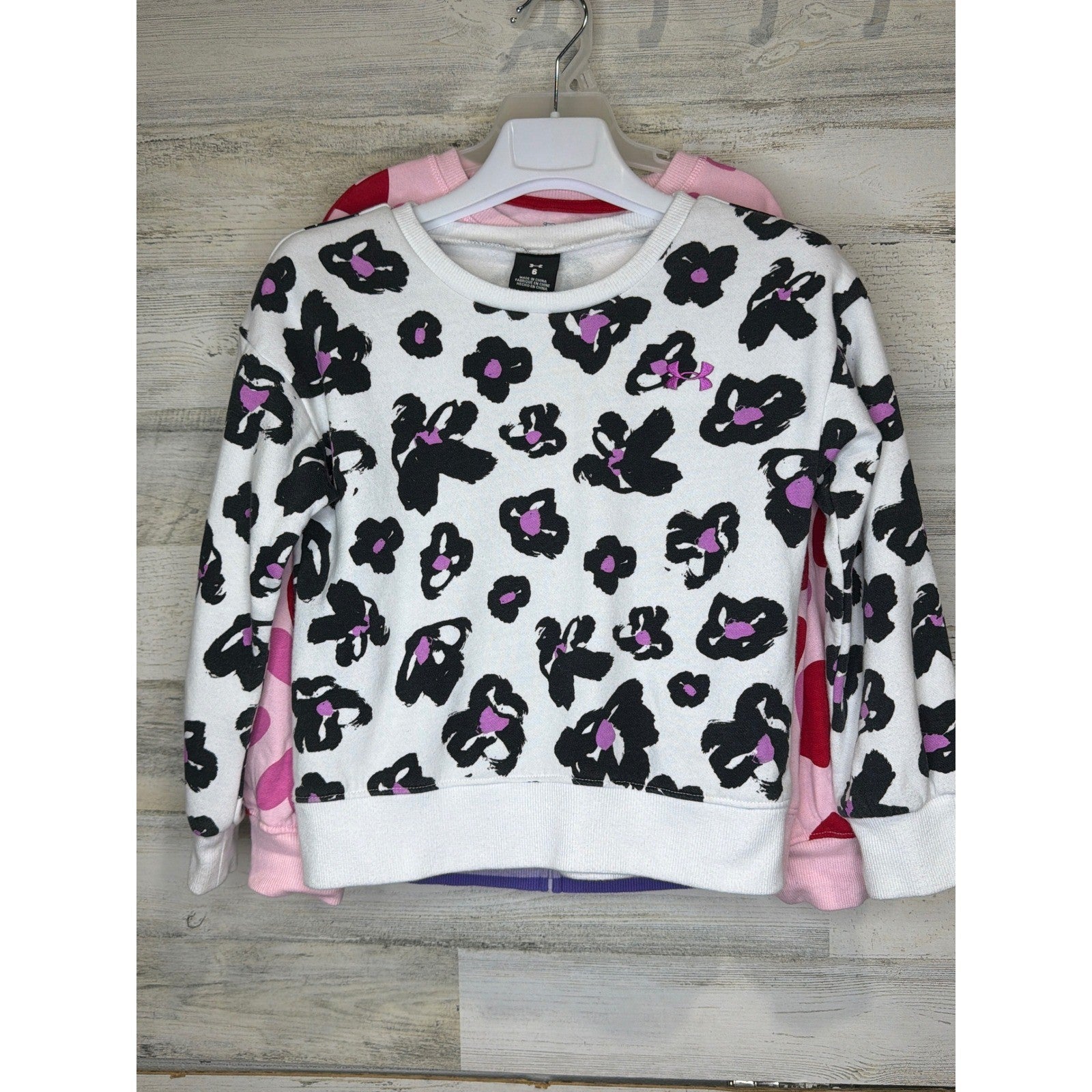 Hello Kitty Under Armour Celebrate Girls Size 6 Bundle Jacket Sweatshirts4