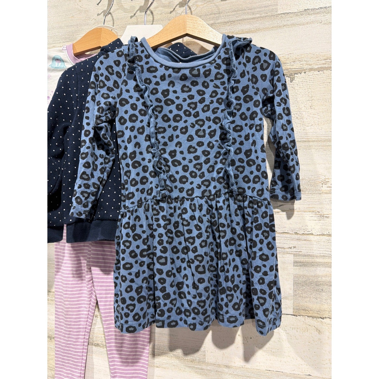 Cat & Jack H&M Carters Girls 2T Bundle Jeggings Dress Jacket Pajamas3