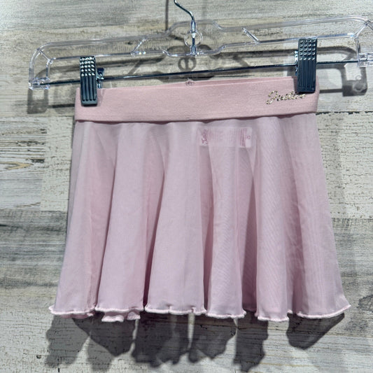 Justice Dance Ballet Skirt Girls 4 Ballet Pink Mesh Balletcore EUC0