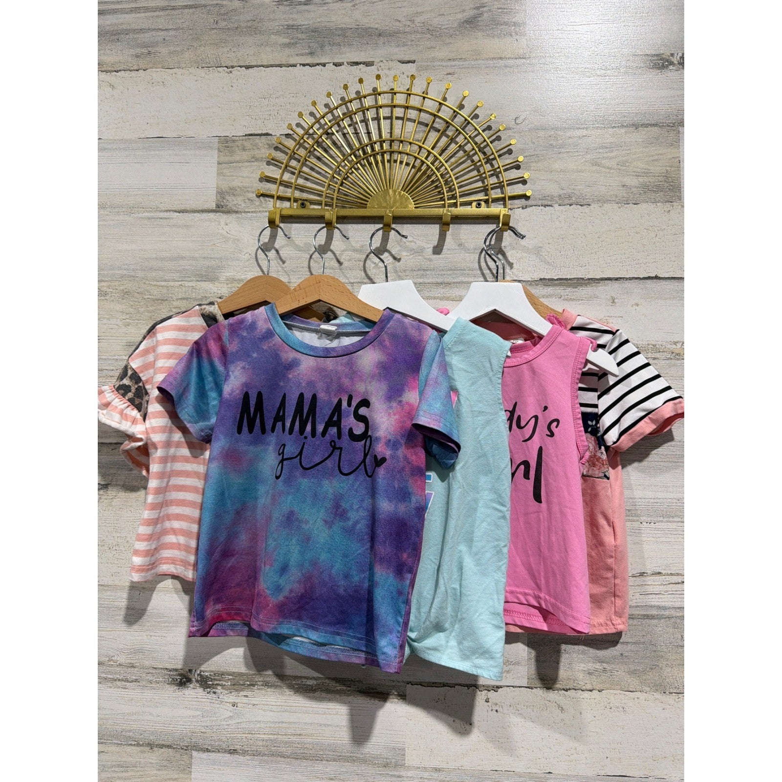 Shein Marie Nicole Garanimals T-Shirt Bundle Girls Size 5 Multicolor0