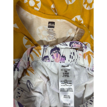 Tea Pekkle Carters Cat&Jack Girls 18-24M Summer Bundle Romper Shorts EUC7