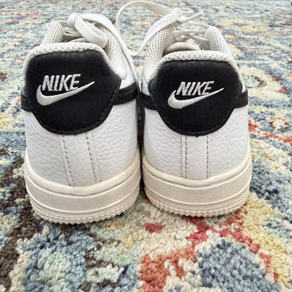 Nike Air Force Youth 3Y White Black Low Top Sneakers GUC*3