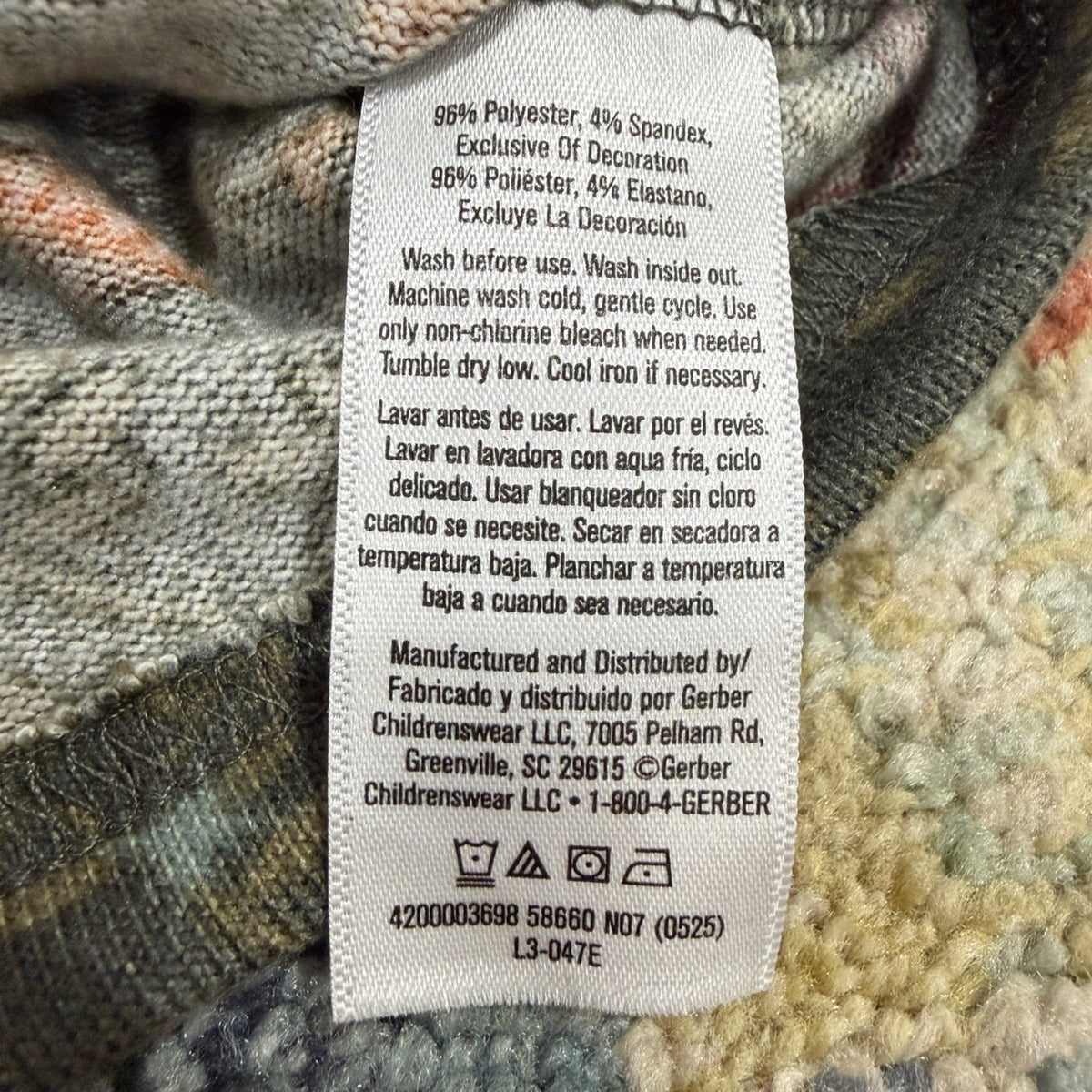Modern Moments Pajama Set Kids 18M Gray Nutcracker Holiday Festive EUC3