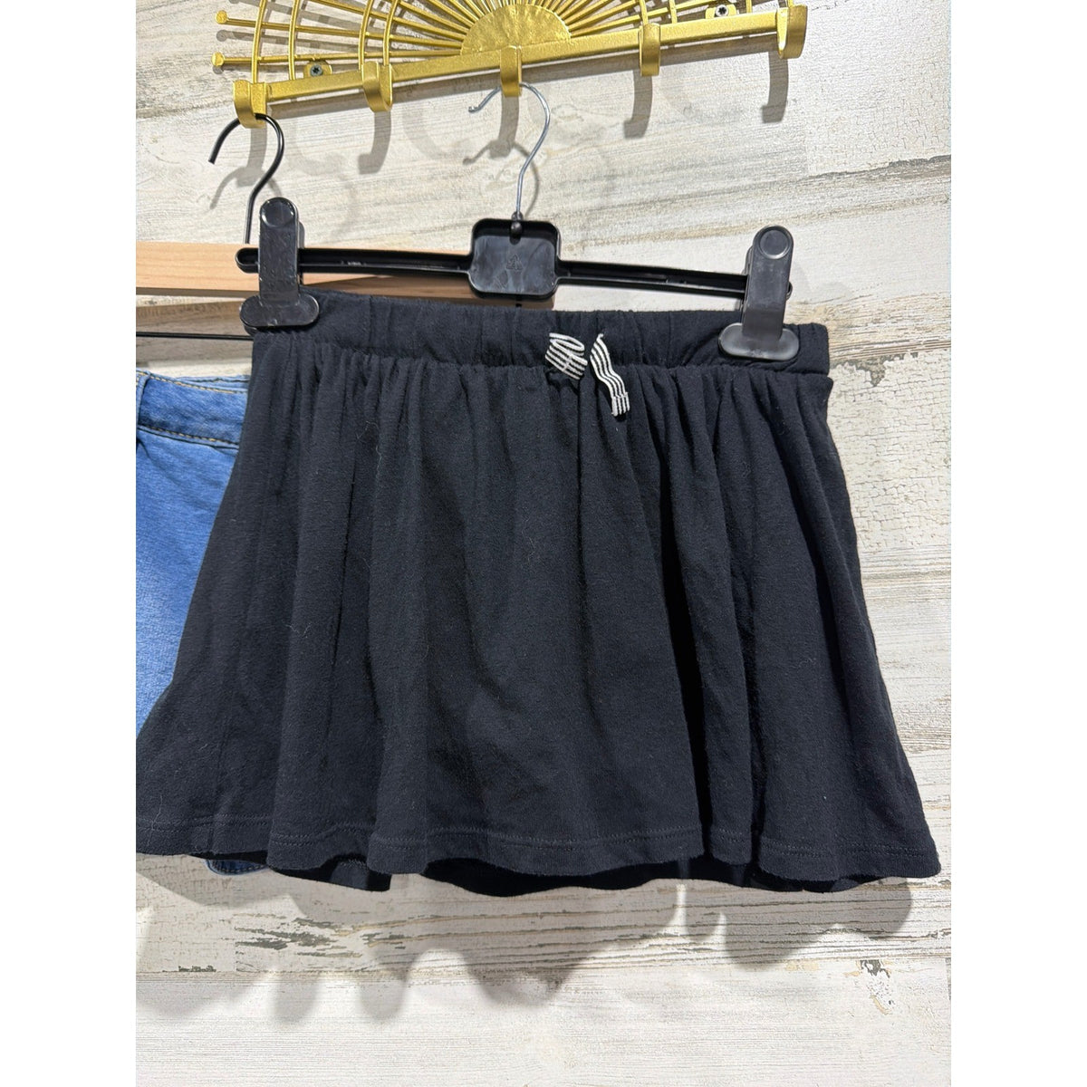 Cat & Jack Celebrate Shorts Skort Girls 7/8  Denim Patriotic Summer Bundle2