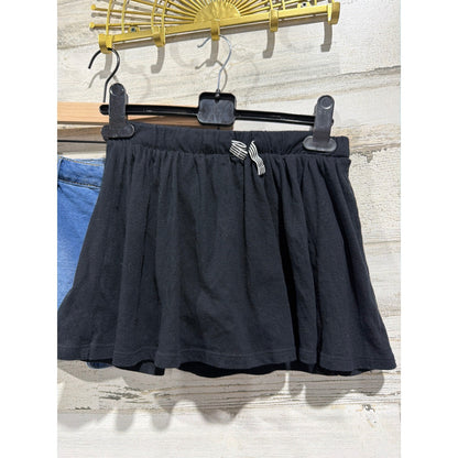 Cat & Jack Celebrate Shorts Skort Girls 7/8  Denim Patriotic Summer Bundle2