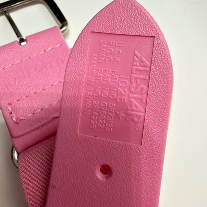 Under Armour All-Star Softball Belts Girls OS Pink Elastic Sports EUC4