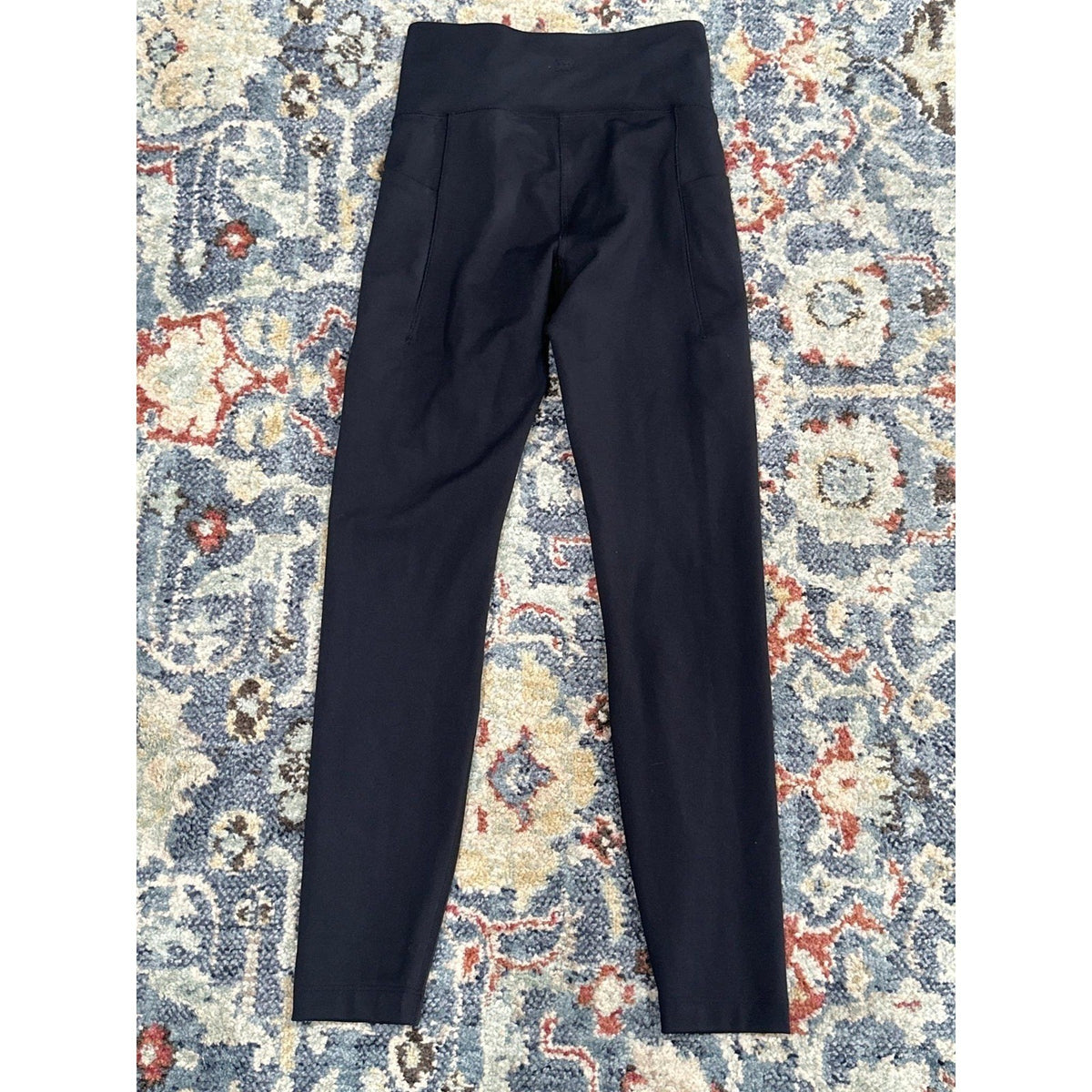 All In Motion Leggings Women XS Black Dynamic Flex High Rise Pockets EUC2