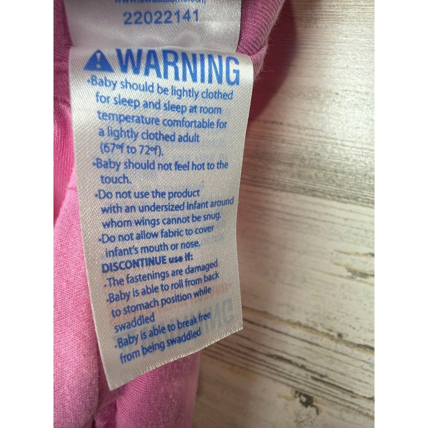 SwaddleMe Adjustable Swaddle Sack Girls S/M Pink5