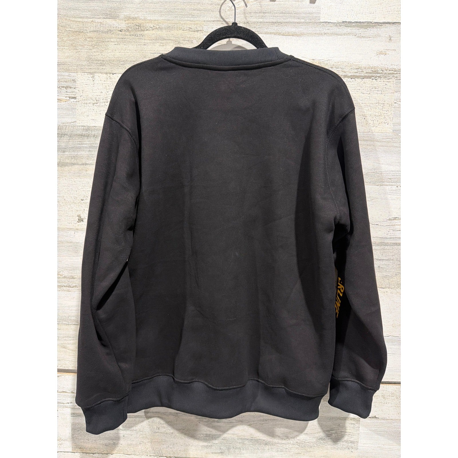 Powerline Goofy Sweatshirt Women Oversized Medium Black Disneycore EUC5