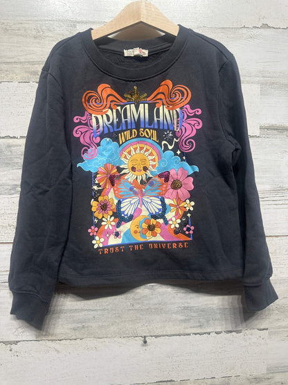Messy Bun Girls Just Chillin Dreamland Sweatshirt - Girls Size 10 - Very Good Us0
