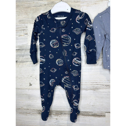 Members Mark Carters Baby Boys 3m 3/6m Bundle Space Star Bamboo Organic3