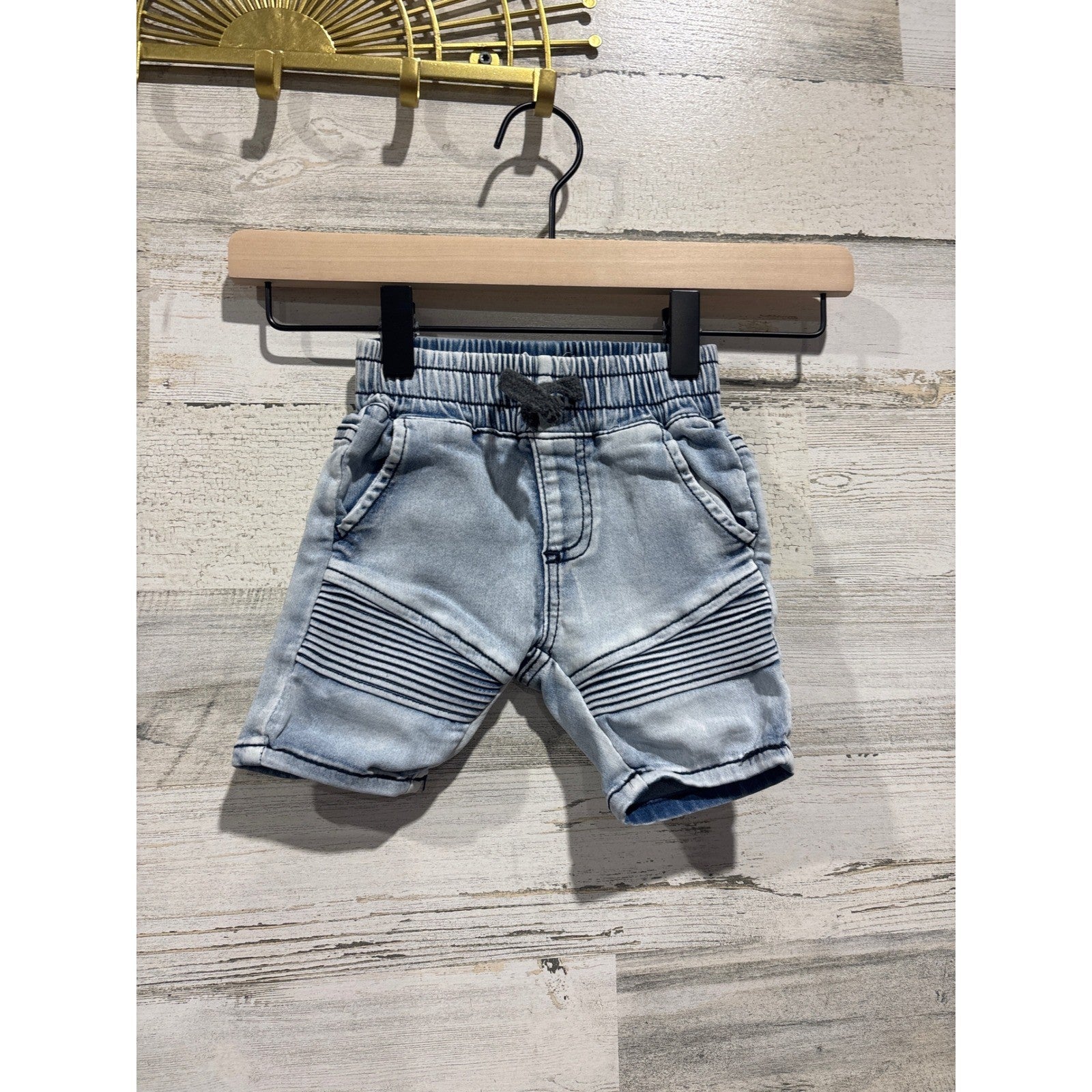 Boys 3-6M Clothing Bundle AC/DC Checkered Rocker Lot Cool1