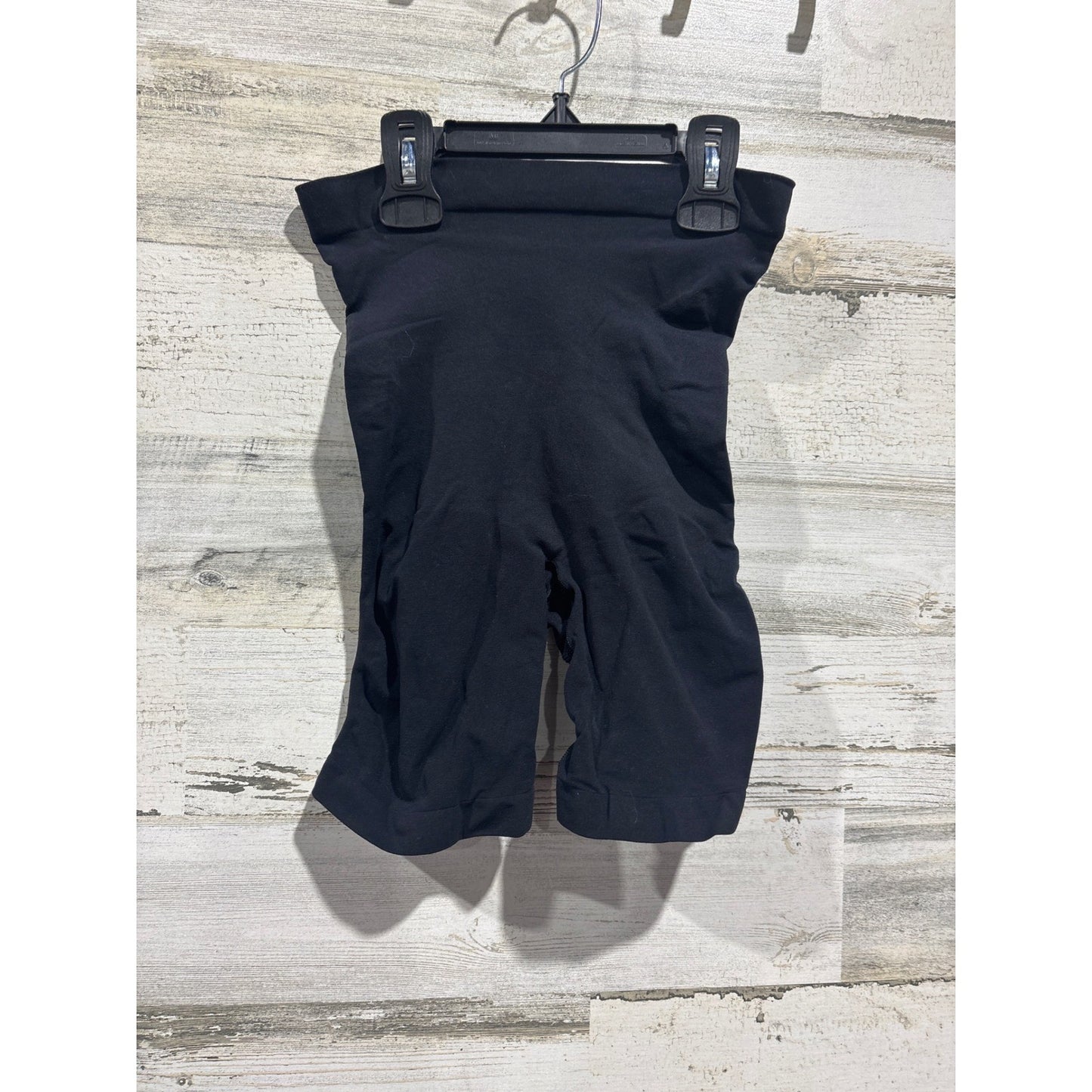 Skims Sculpting Short Women L Black High Waist Seamless Compression EUC0