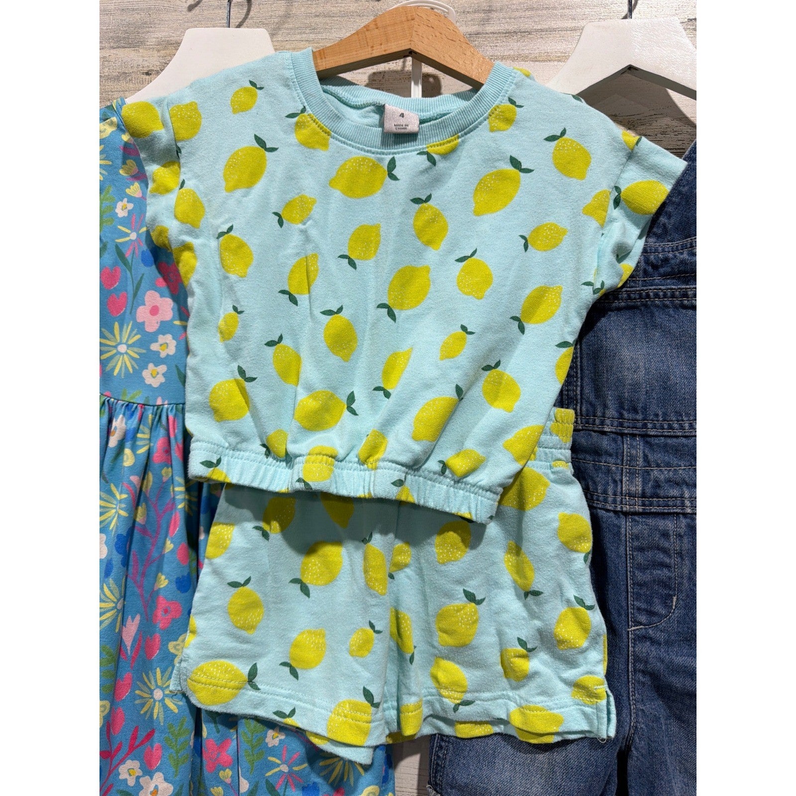 Old Navy Mila Rose Cat Jack BCG Girls 4 Multicolor Summer Bundle Lot3