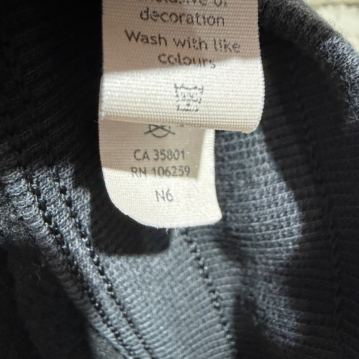 Lululemon Scuba High-Rise Jogger Women 2 Black Cotton Blend Fleece GUC*5