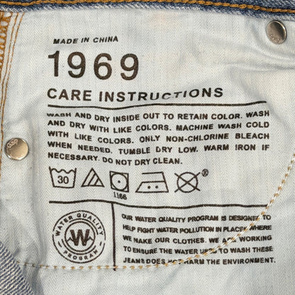 Gap 1969 Sexy Boyfriend Shorts Women 29/8 Blue Denim Cuffed Casual EUC3
