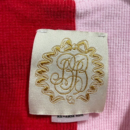 The Beaufort Bonnet Company Jumper Dress Girls 3T Red Pink Corduroy Classic EUC2