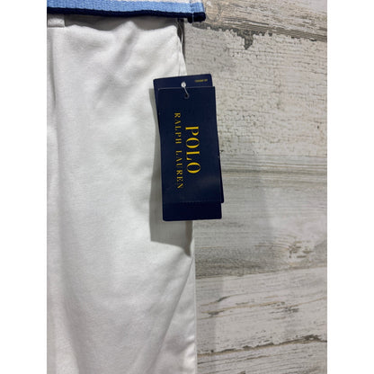 Polo Ralph Lauren Chino Pants Boys 4T White Belted Preppy NWT *Flawed2
