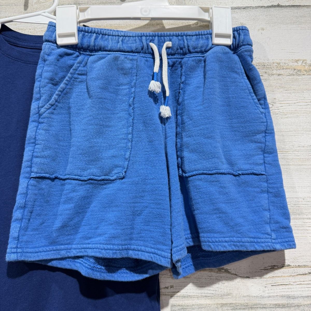 Cat & Jack Wonder Nation Bundle Boys S 6/7 Blue Hoodie Tee Shorts Casual3