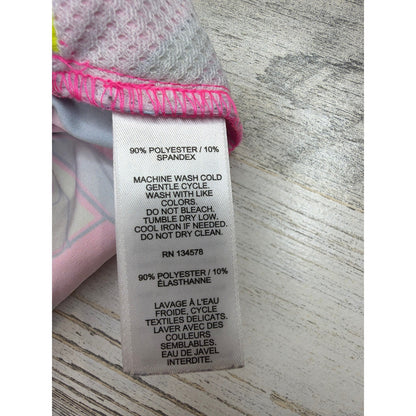 Vineyard Vines Swim Trunks Boys Small Pink Surfboard Performance Preppy4