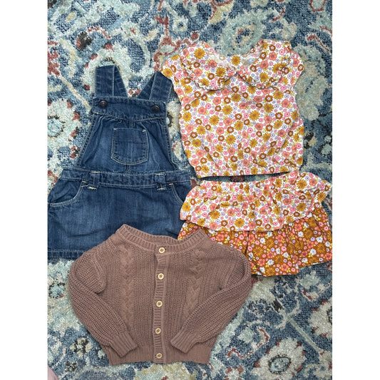 Grayson Collective Old Navy Wonder Nation Outfit Bundle Girls 12M GUC0