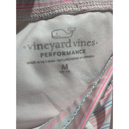 Vineyard Vines All In Motion Skort Lot Girls 10-12 Pink Navy Striped Sporty GUC*5