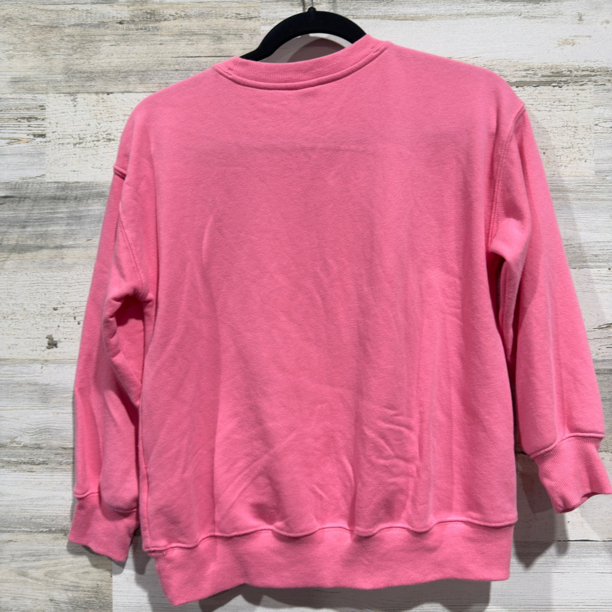 Old Navy Follow Your Heart Sweatshirt Girls L 10-12 Pink Cotton Blend Preppy6