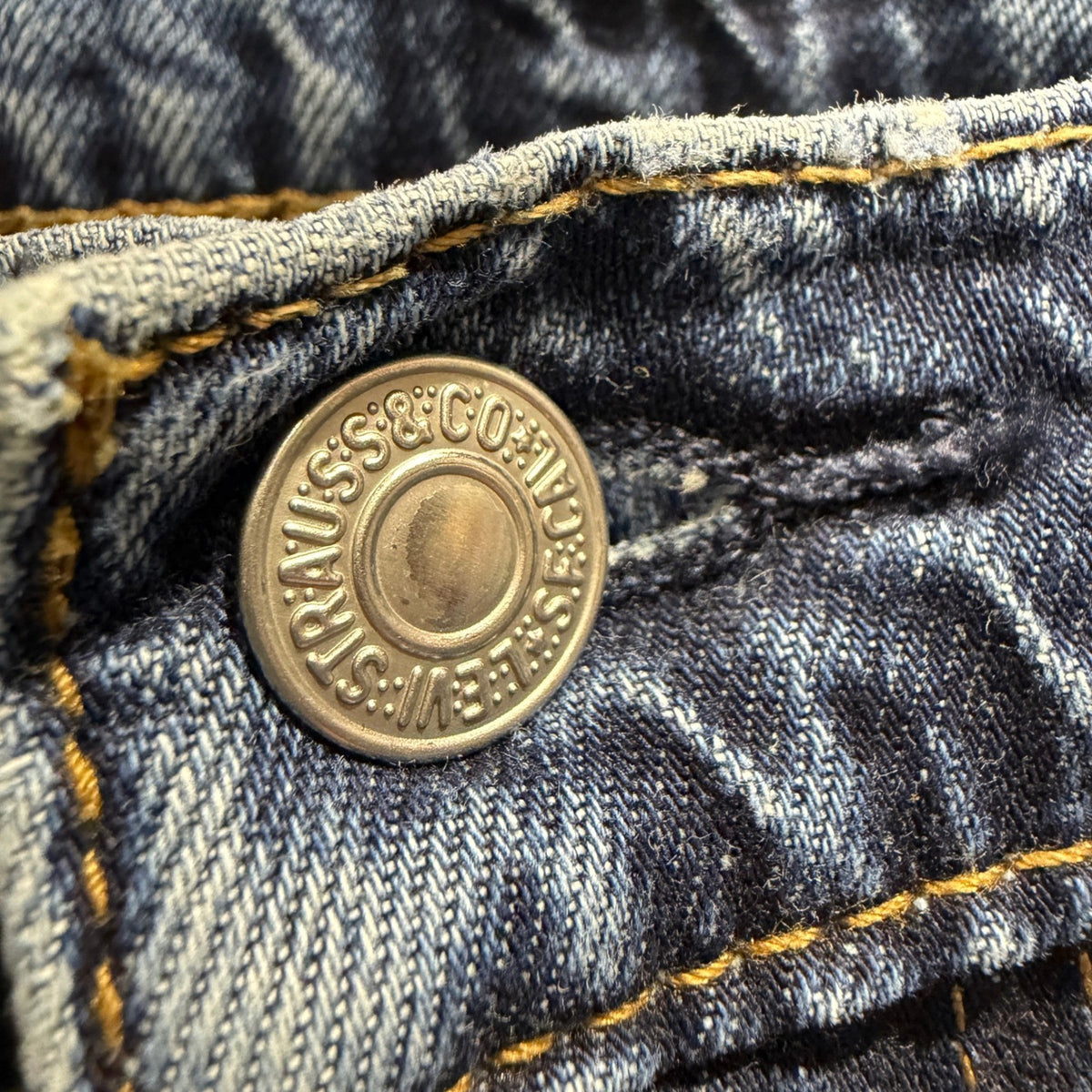 Levi's 559 Relaxed Straight Jeans Mens 34x30 Blue Cotton Denim Classic GUC*2