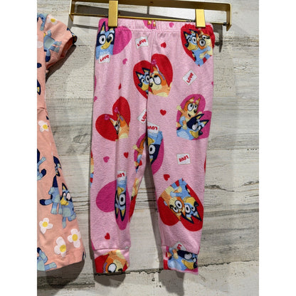 Bluey Sesame Street Garanimals Bundle Girls 2T Pink Blueycore EUC4