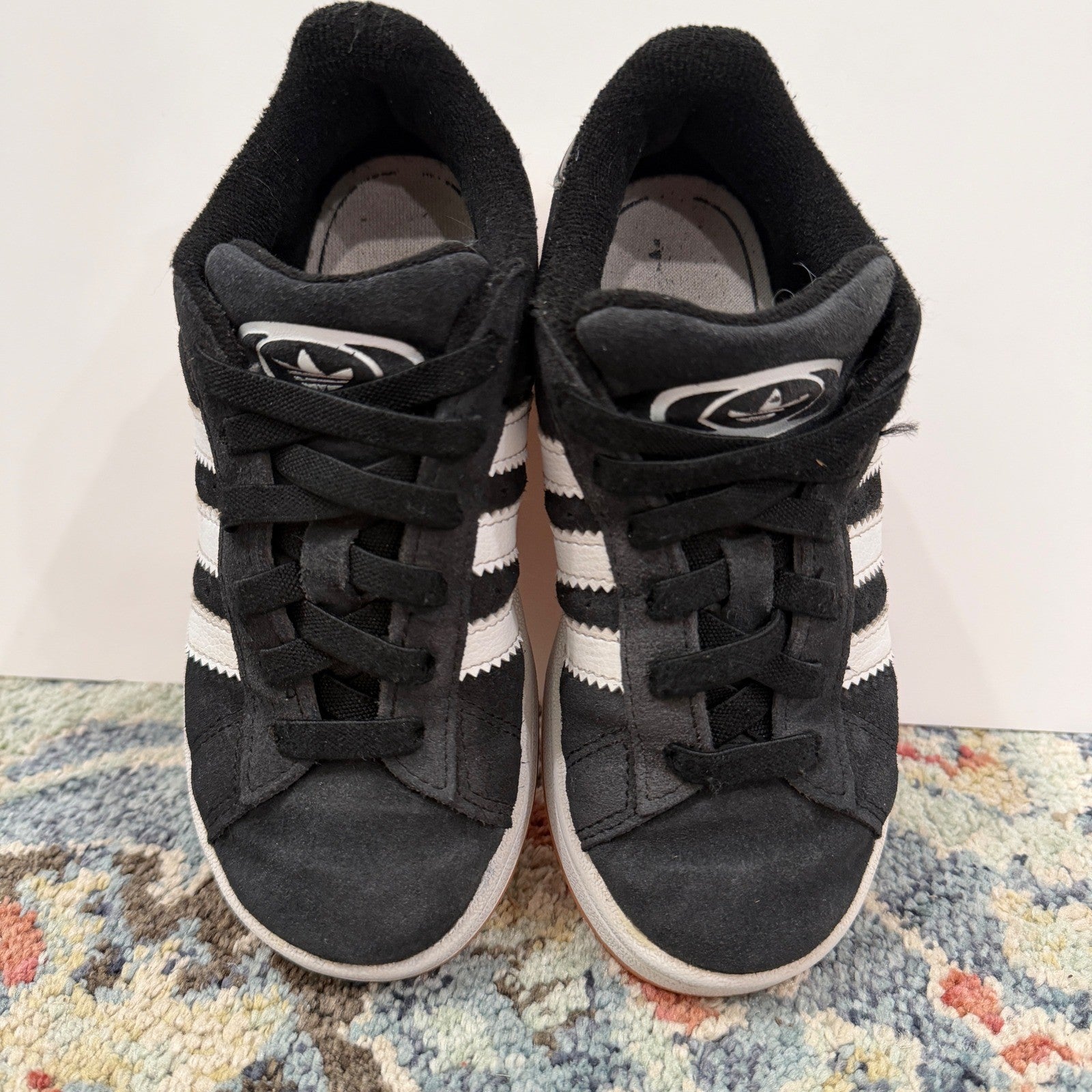 Adidas Campus 00s Kids 13K Black White Suede Skater Retro Sneakers5