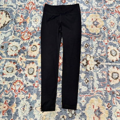 Athleta Girl Chit Chat Tight Legging Girls M 8-10 Black High Rise Active EUC0