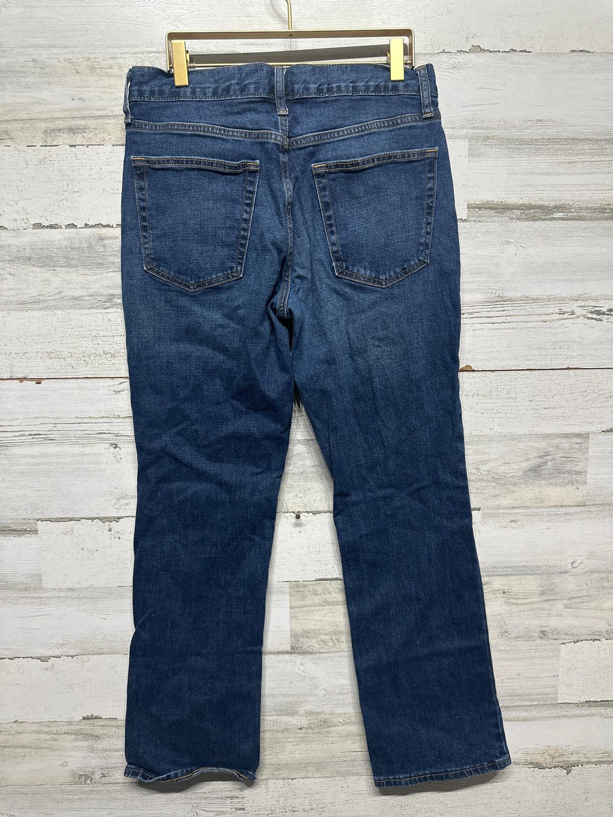 Old Navy Bootcut Jeans Men 29x30 Dark Wash Built-In Flex Denim2
