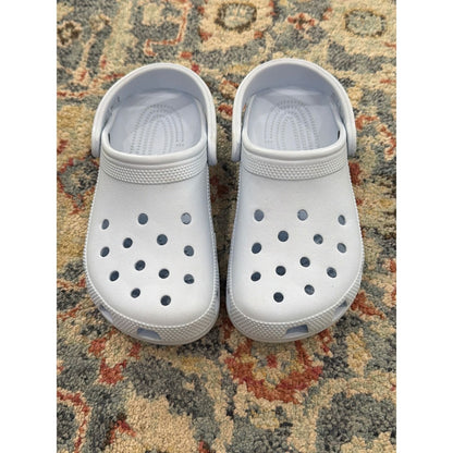 Crocs Classic Clog Women 6 / Mens 4 Light Blue Slip On Comfort Gorpcore EUC3