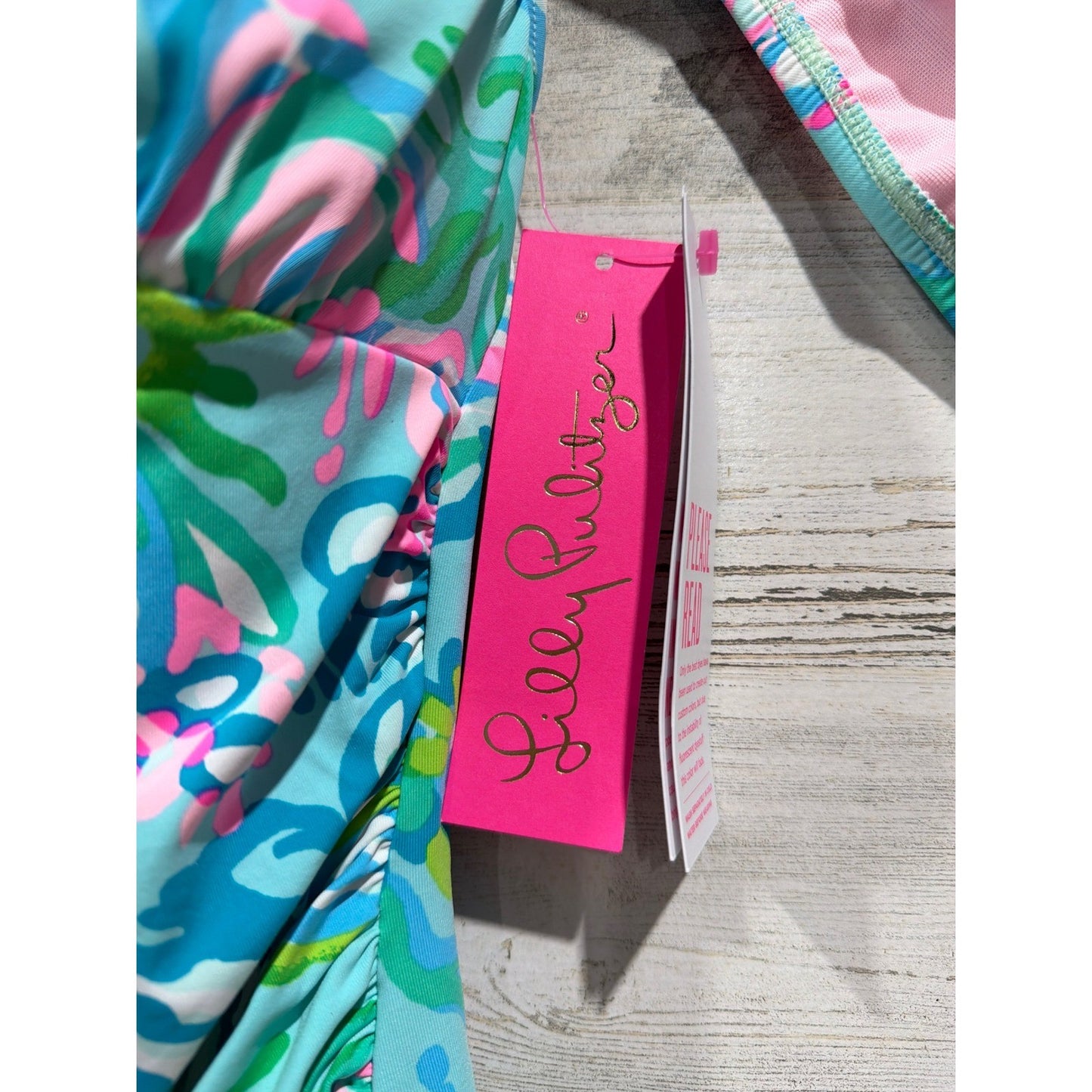 Lilly Pulitzer Tankini Swim Women 8 Top / 10 Bottoms Floral Tropical Resort NWT2
