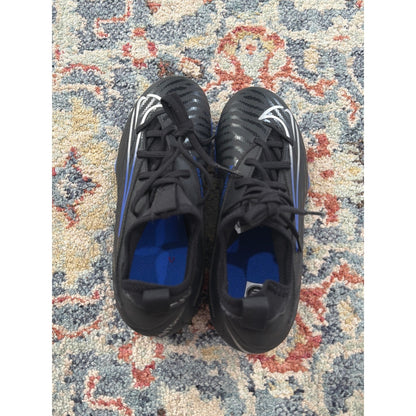 Nike Phantom GX Academy Soccer Cleats Boys 3.5 Black Blue Sporty New6