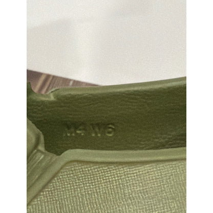 Native Miles Shoes Mens 4 Dark Green Slip On Perforated Gorpcore New5