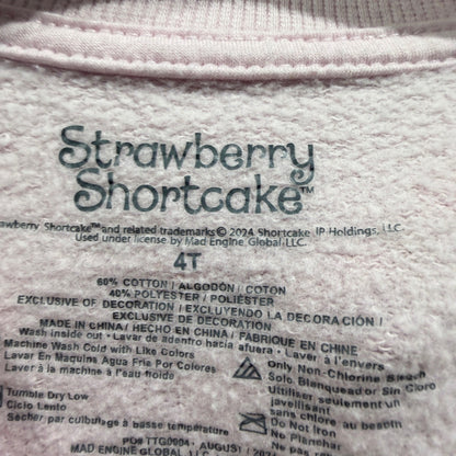 Strawberry Shortcake Carter's Cat & Jack Bundle Lot Girls 4T Pink Floral Retro2