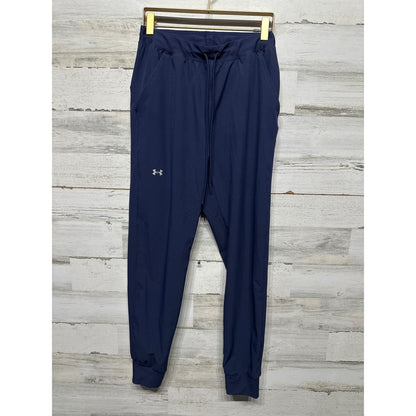 Under Armour Womens XS Joggers Sport Woven Pants Navy Blue EUC0
