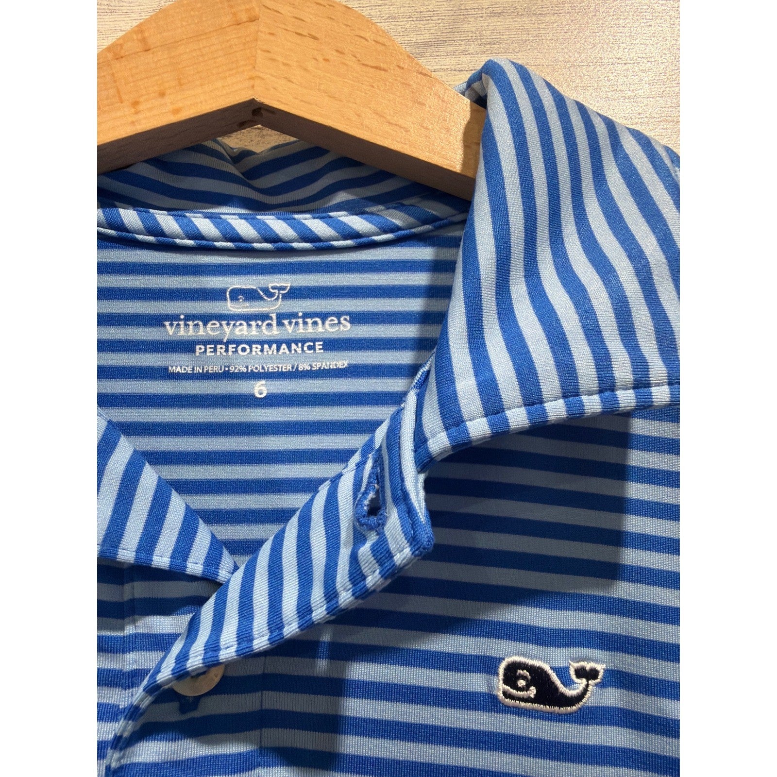 Vineyard Vines Southern Tide Performance Polo Bundle Boys 6 Striped Preppy EUC3