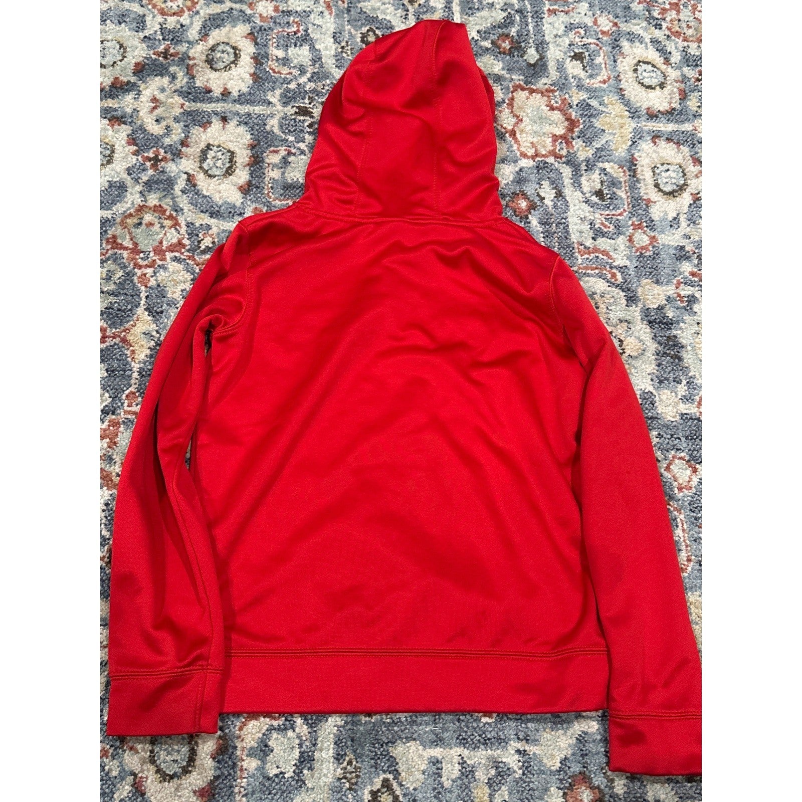 NBA Houston Rockets Hoodie Boys Youth Medium 10-12 Red Graphic Pullover EUC2