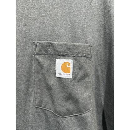 Carhartt Pocket T-Shirt Mens XXL Gray Force Relaxed Fit Workwear NWT2