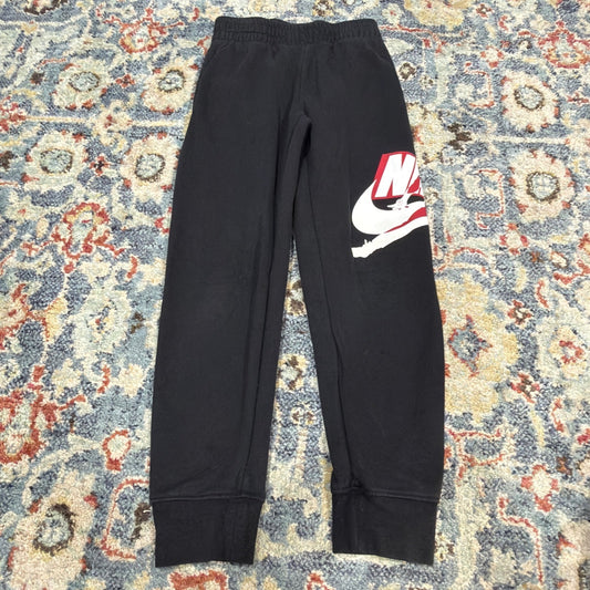 Nike Jordan Joggers Boys Small 8-10 Black Nike Air Jumpman Fleece GUC0