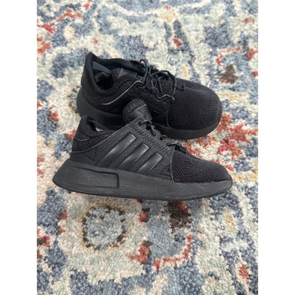 Adidas Sneaker Toddler Boys Size 5 Black Mesh Low Top EUC0