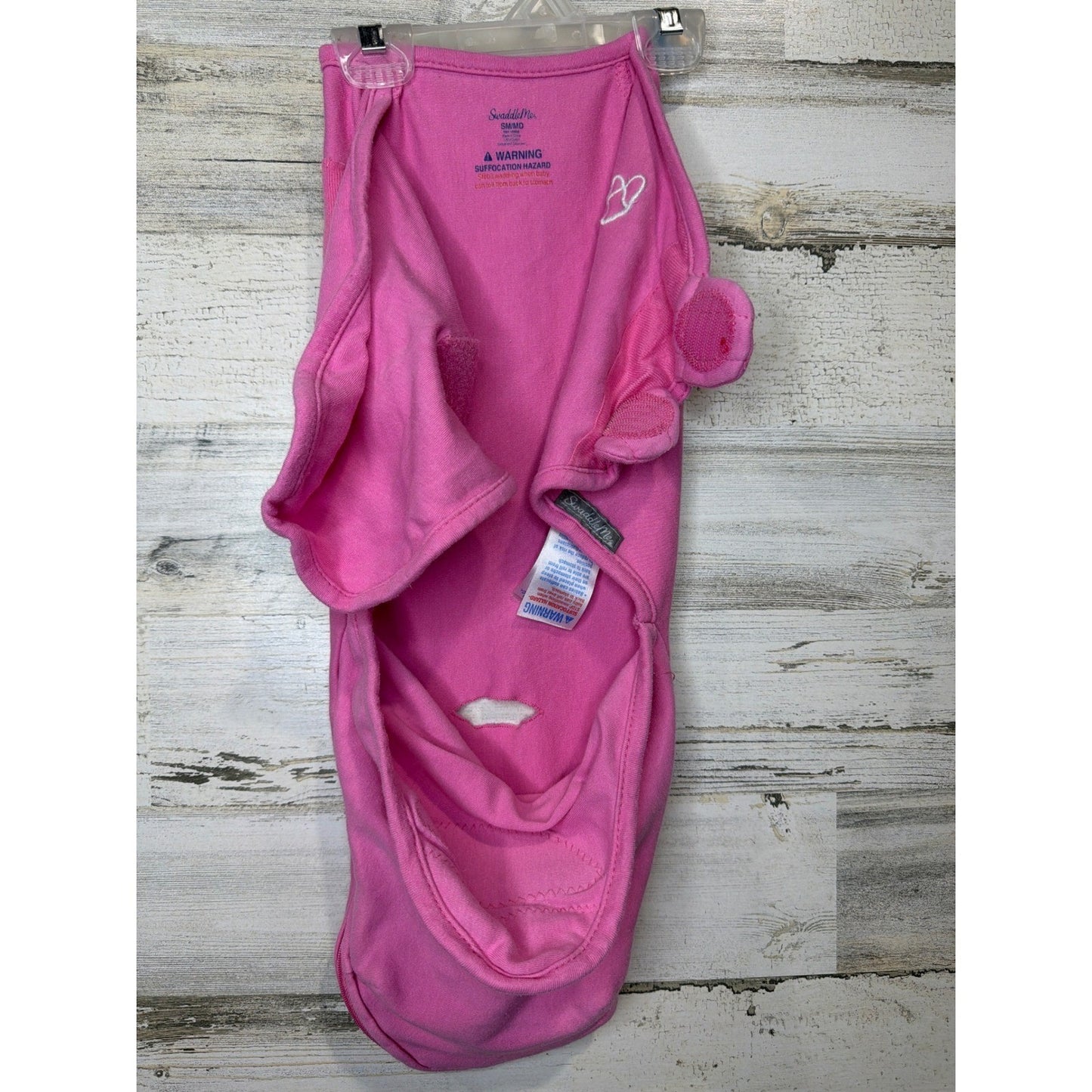 SwaddleMe Adjustable Swaddle Sack Girls S/M Pink3