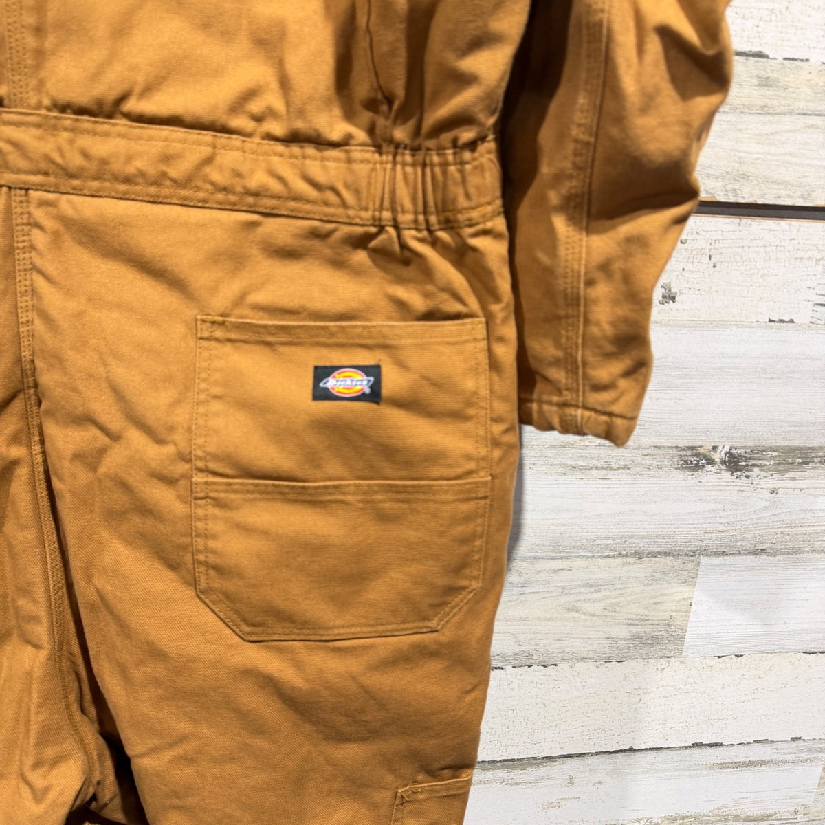 Dickies Coveralls Men 2XLR Brown Duck Canvas Insulated Workwear7