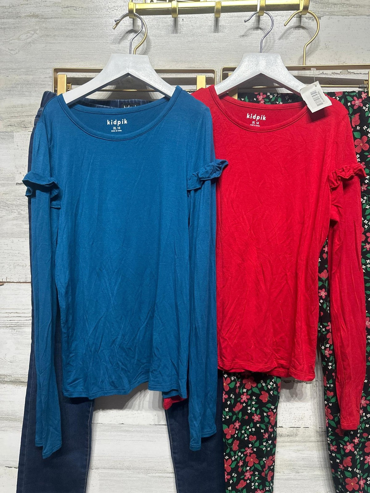 Long Sleeve/Pants Clothing Lot - 5 Pieces - Girls Size XL 14/16 - NWT/VGUC2