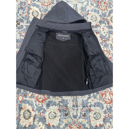 Water Resistant Urban Republic Hooded Jacket 3T Gray Fleece Lined Full Zip EUC2