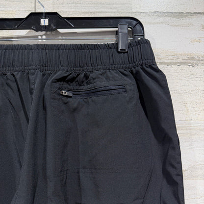 BCG Athletic Shorts Men XL Black Zipper Pocket Active Athleisure EUC2