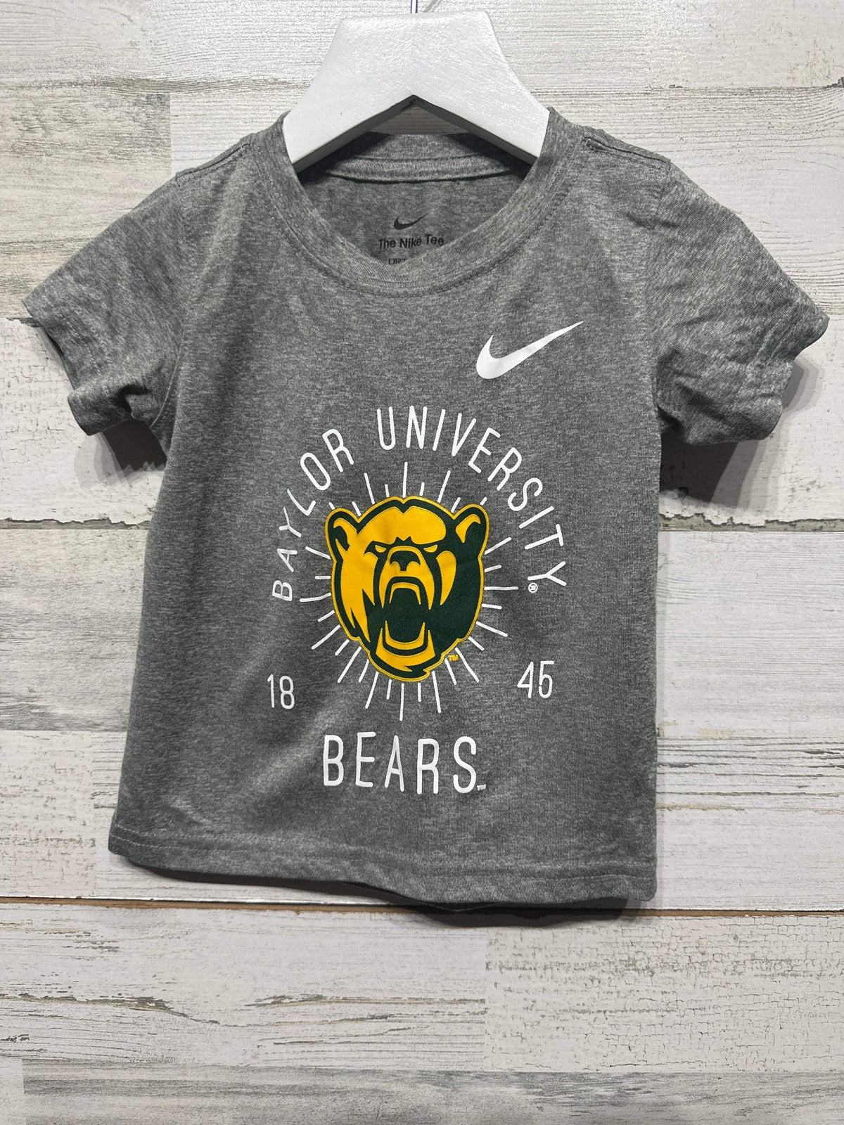 Baylor University Bears Nike Drifit Shirt Toddler 2T VGUC0