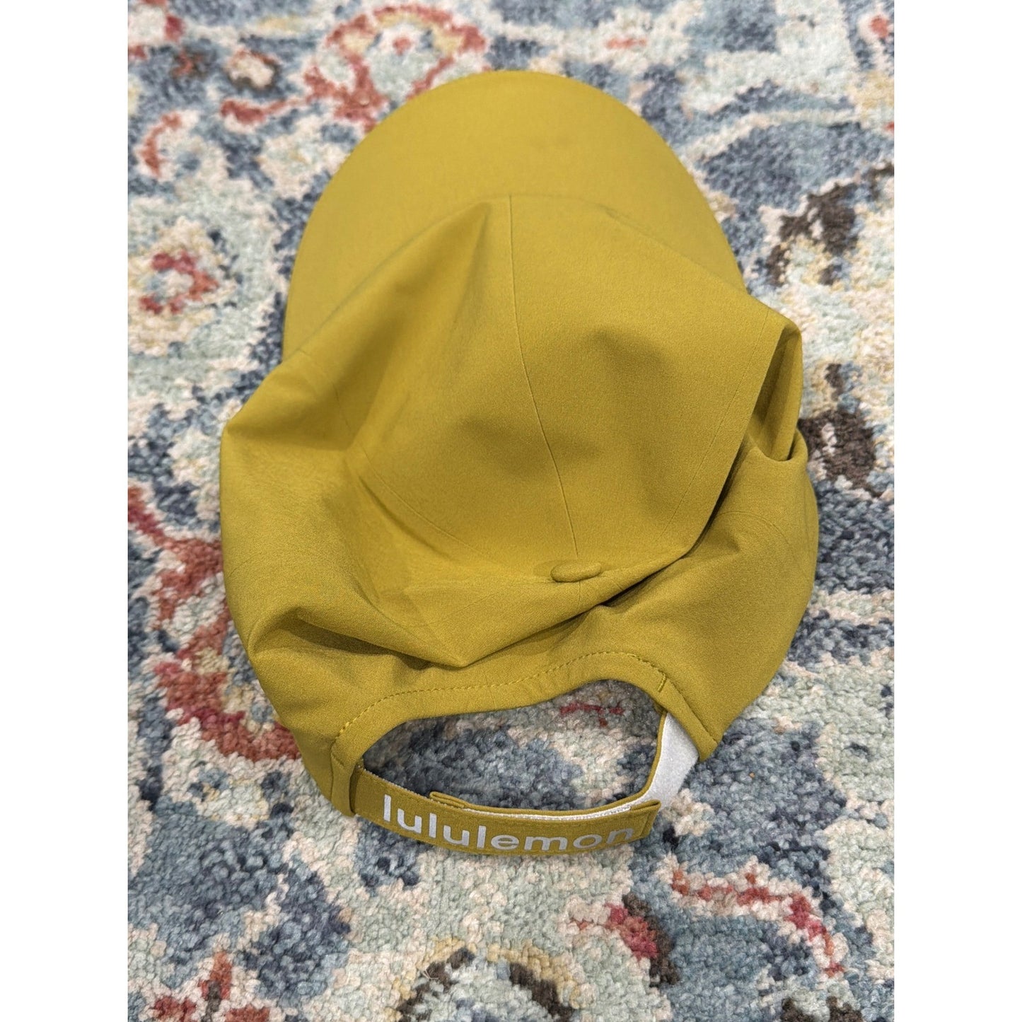 Lululemon Fast and Free Hat Women OS Bronzey Green Adjustable Running Sporty6